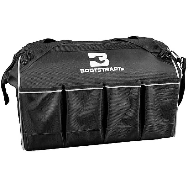 16 in. Large Mouth Tool Bag with Parts Bin